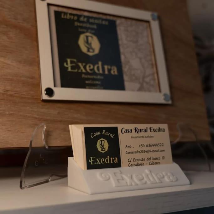 Casa Rural Exedra 3 Estrellas Carcaboso ภายนอก รูปภาพ